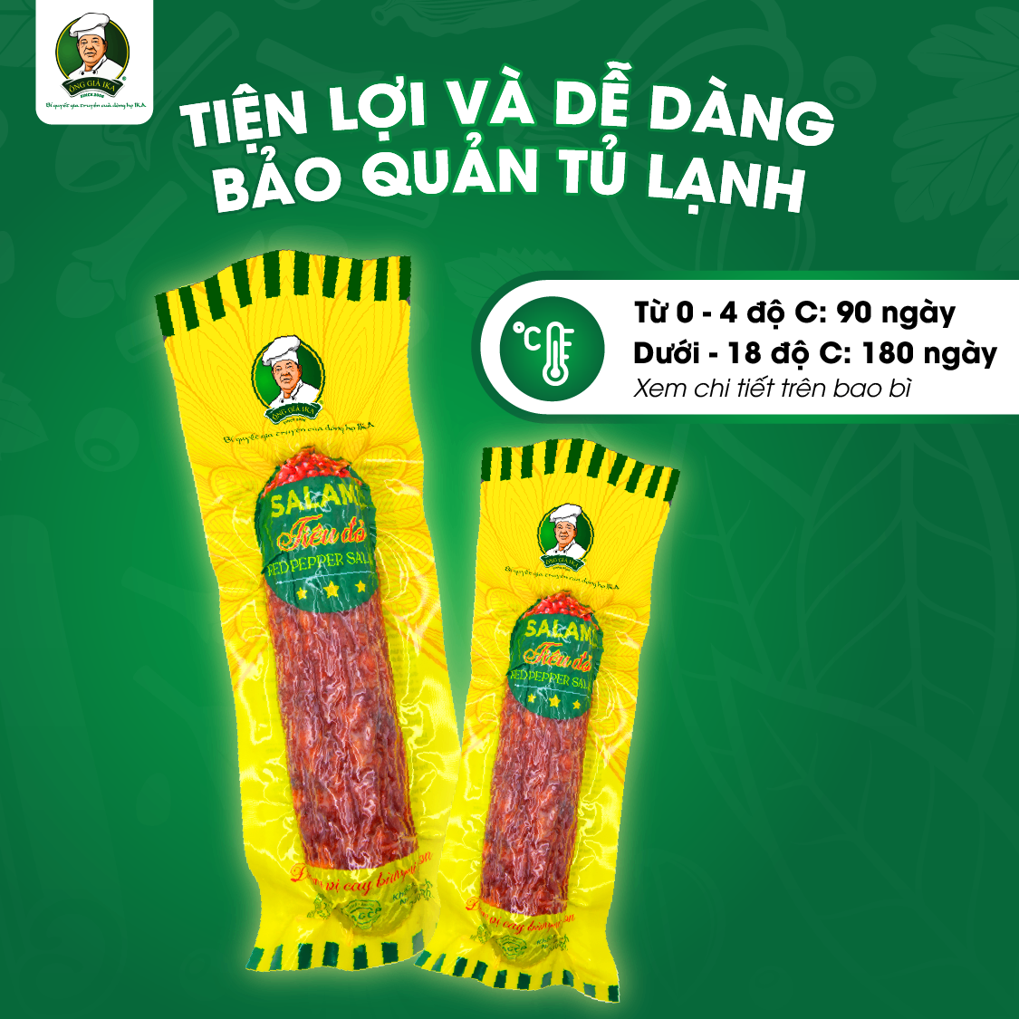 Salami Tiêu đỏ