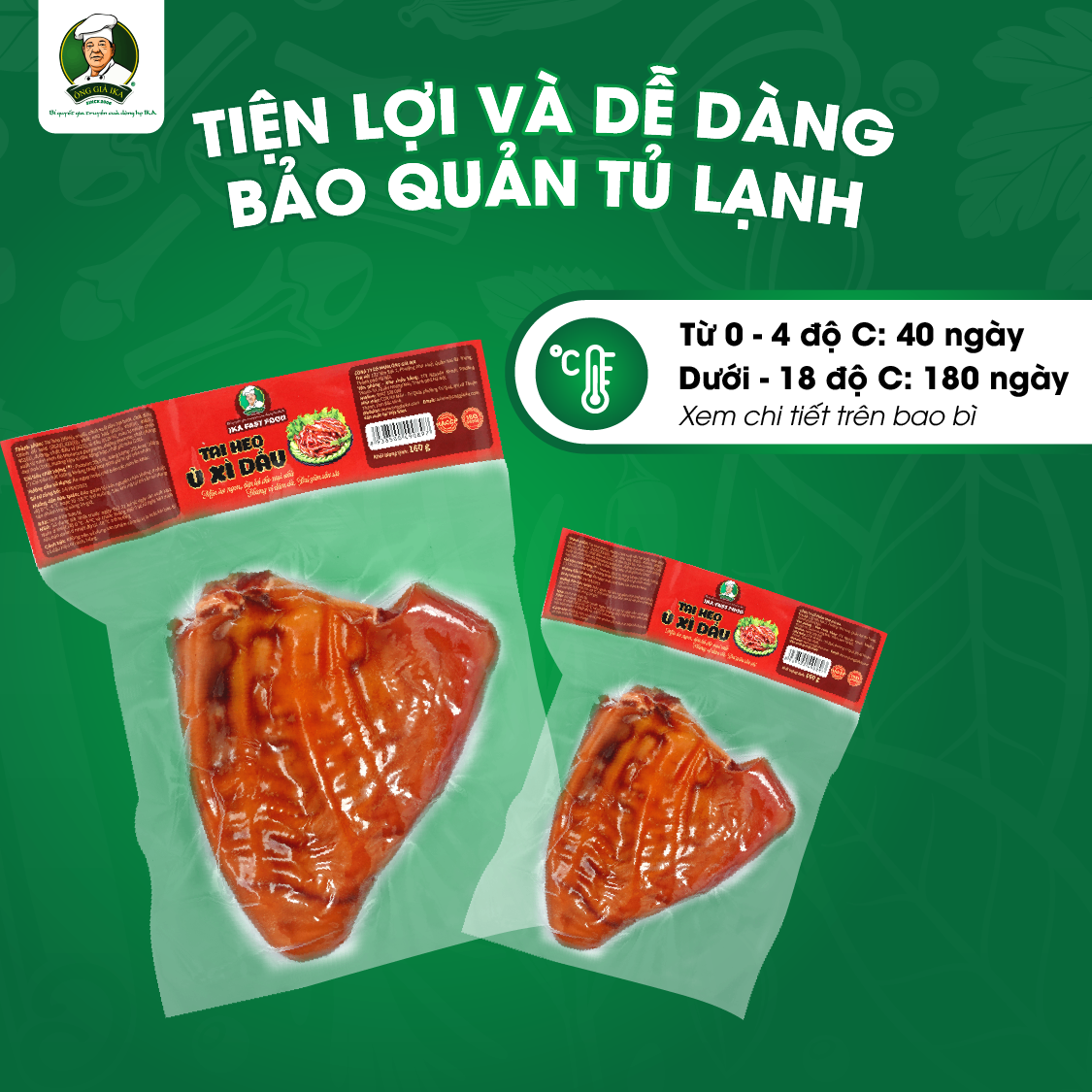 TAI HEO Ủ XÌ DẦU 160G