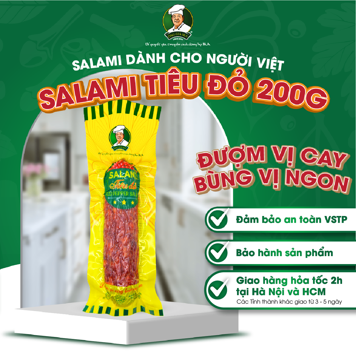 Salami Tiêu đỏ