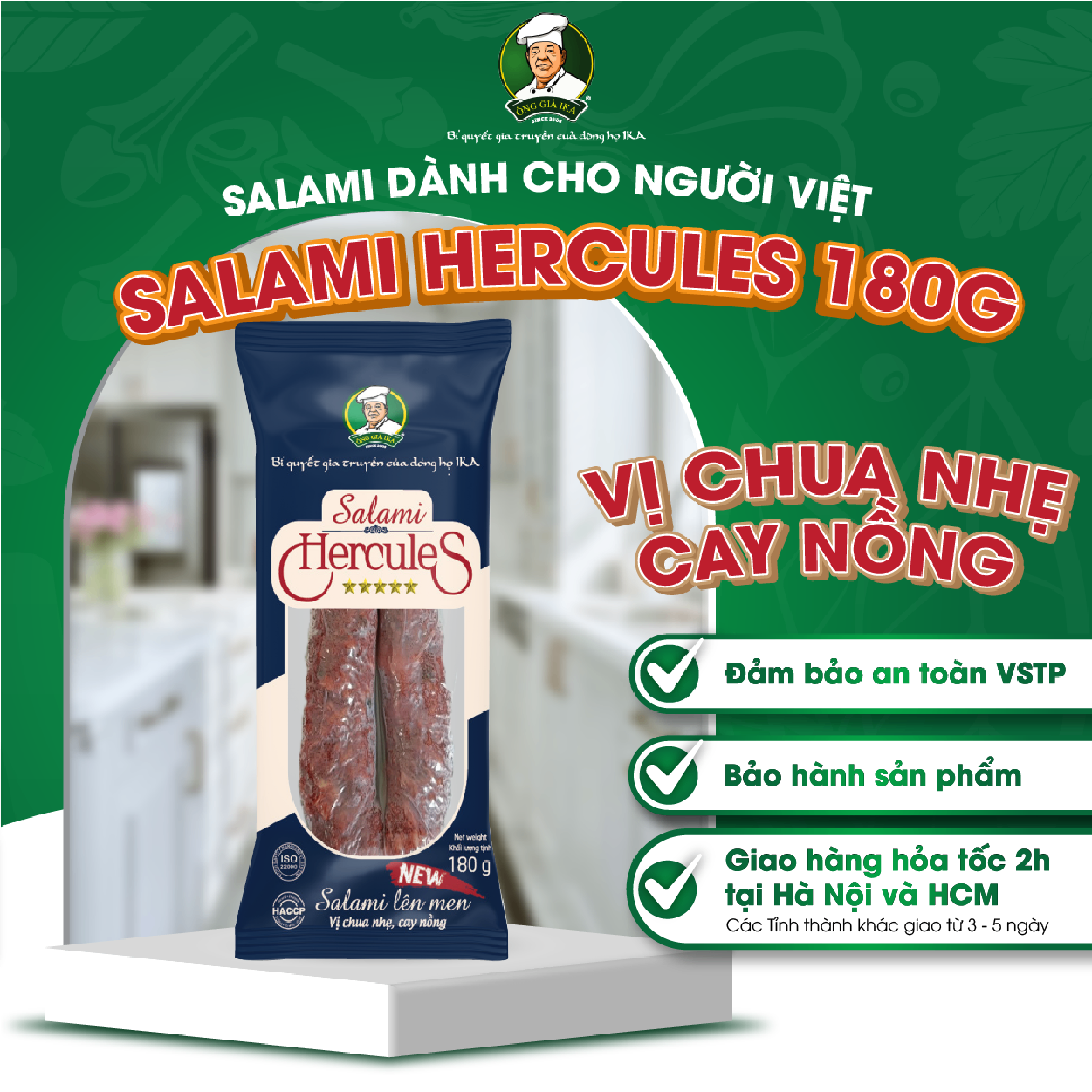 Salami lên men Hercules