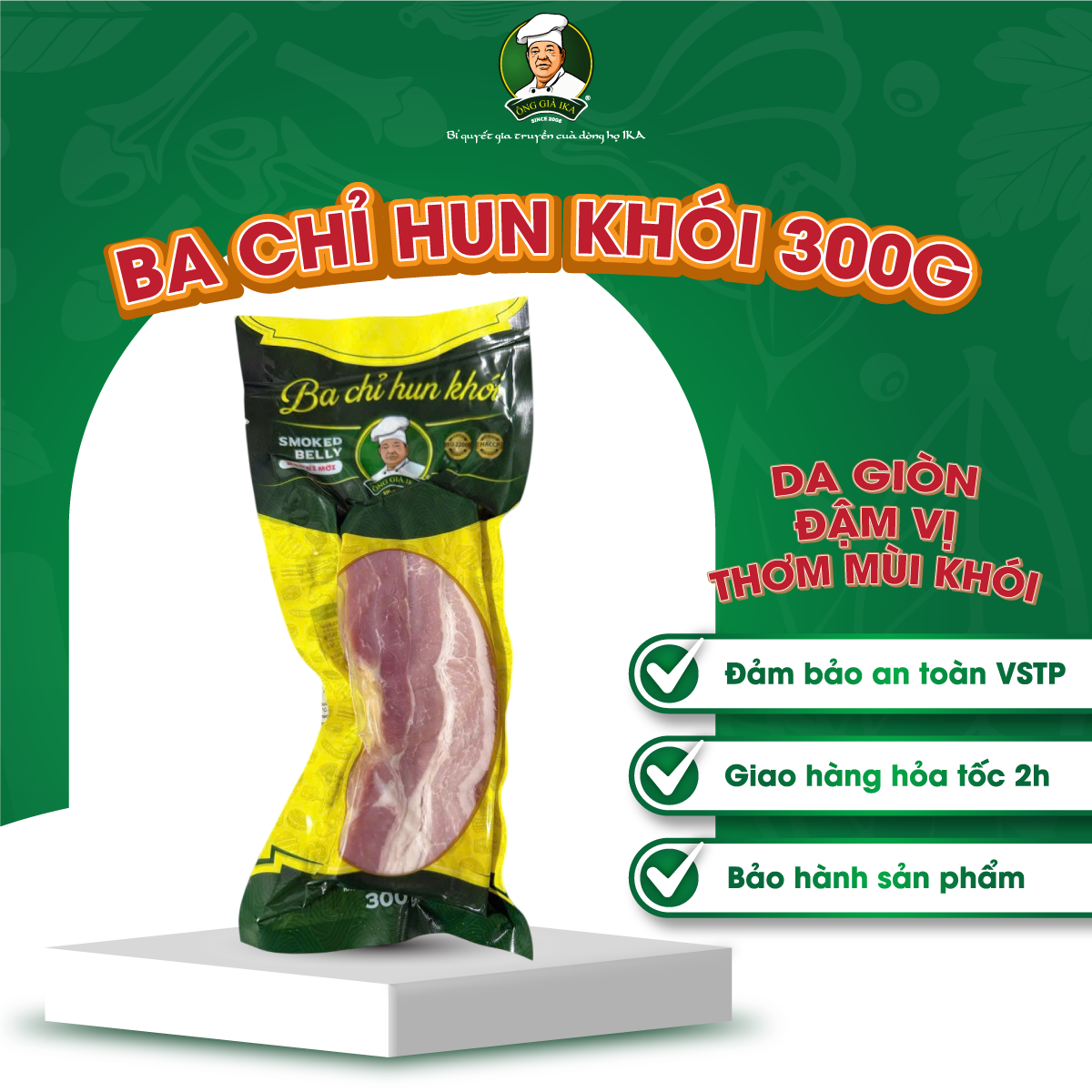 Ba chỉ hun khói có bì
