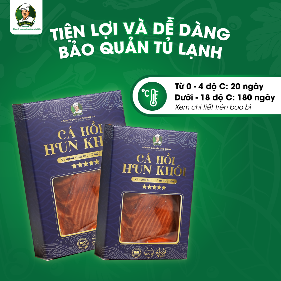 CÁ HỒI HUN KHÓI