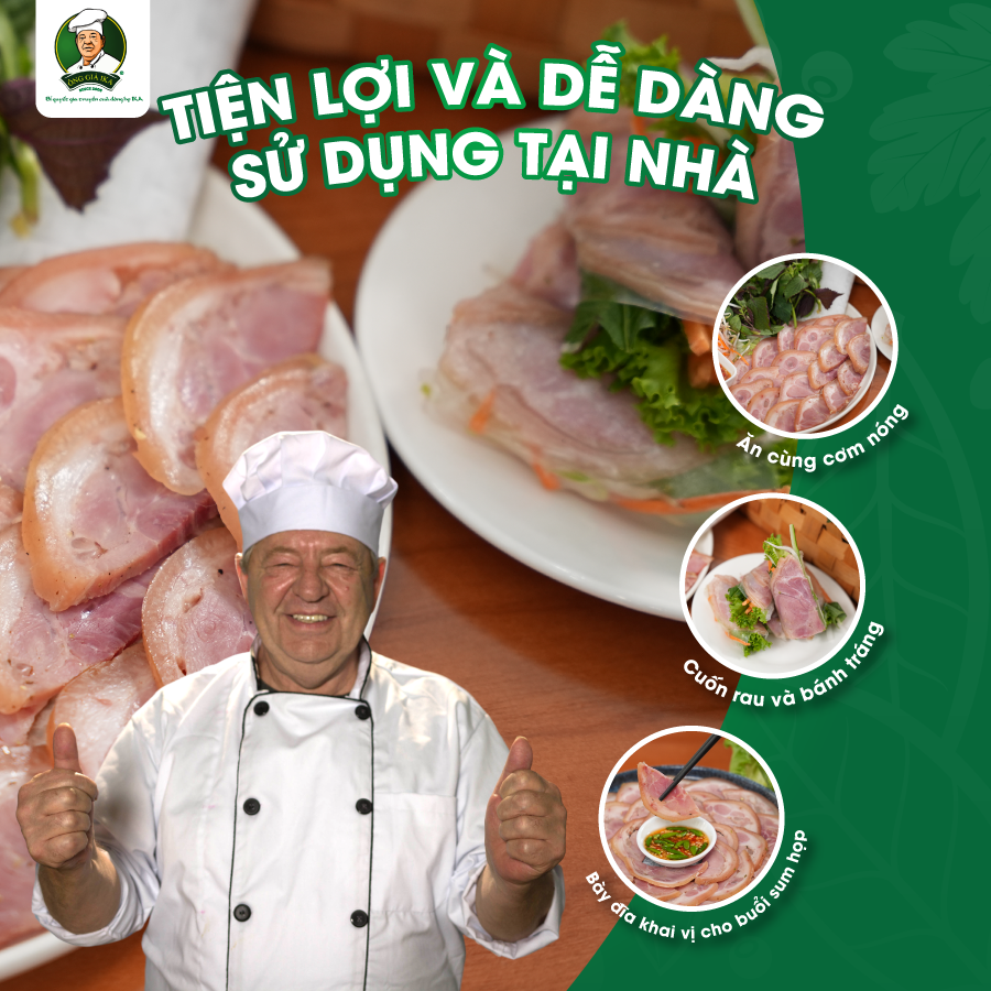 CHÂN GIÒ Ủ MẮM XIÊM XANH 200G