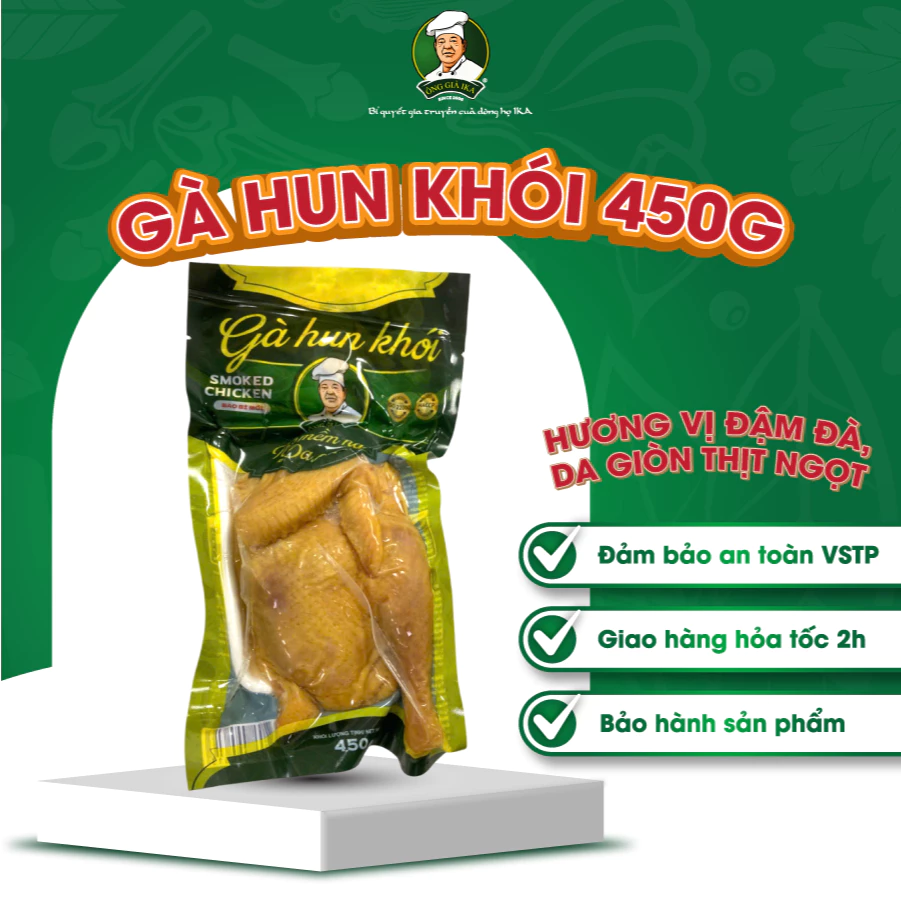 Gà hun khói