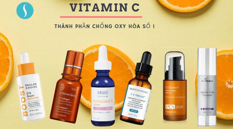 NHỮNG TÁC DỤNG TUYỆT VỜI CỦA VITAMIN C CHO LÀN DA BẠN
