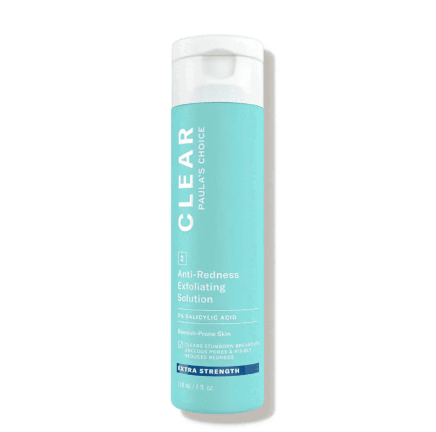 BHA Cho Da Mụn Sưng Viêm Paula's Choice CLEAR Anti-Redness Exfoliating Solution Extra Strength 2% BHA