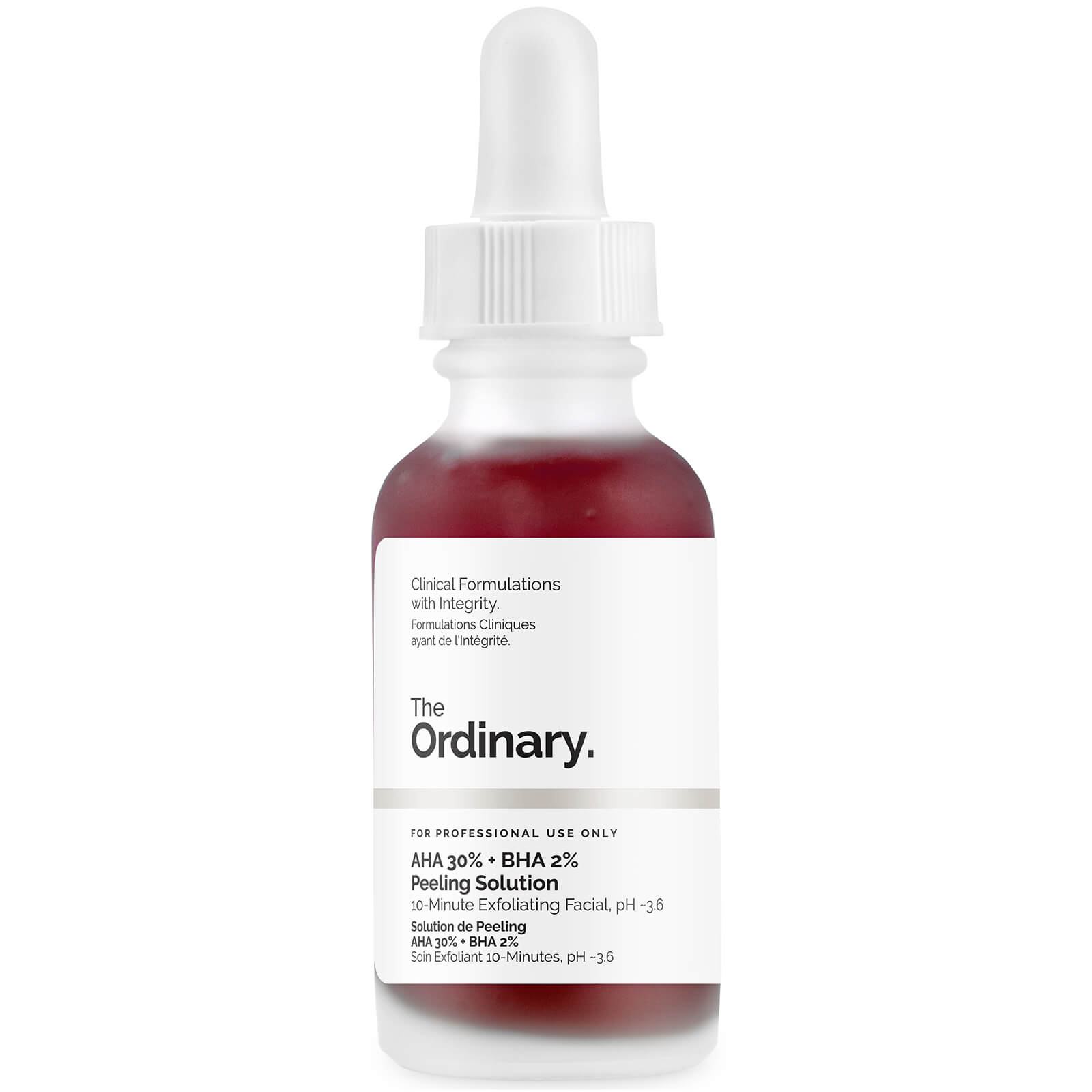 The Ordinary AHA 30% + BHA 2% Peeling Solution -- 30ml