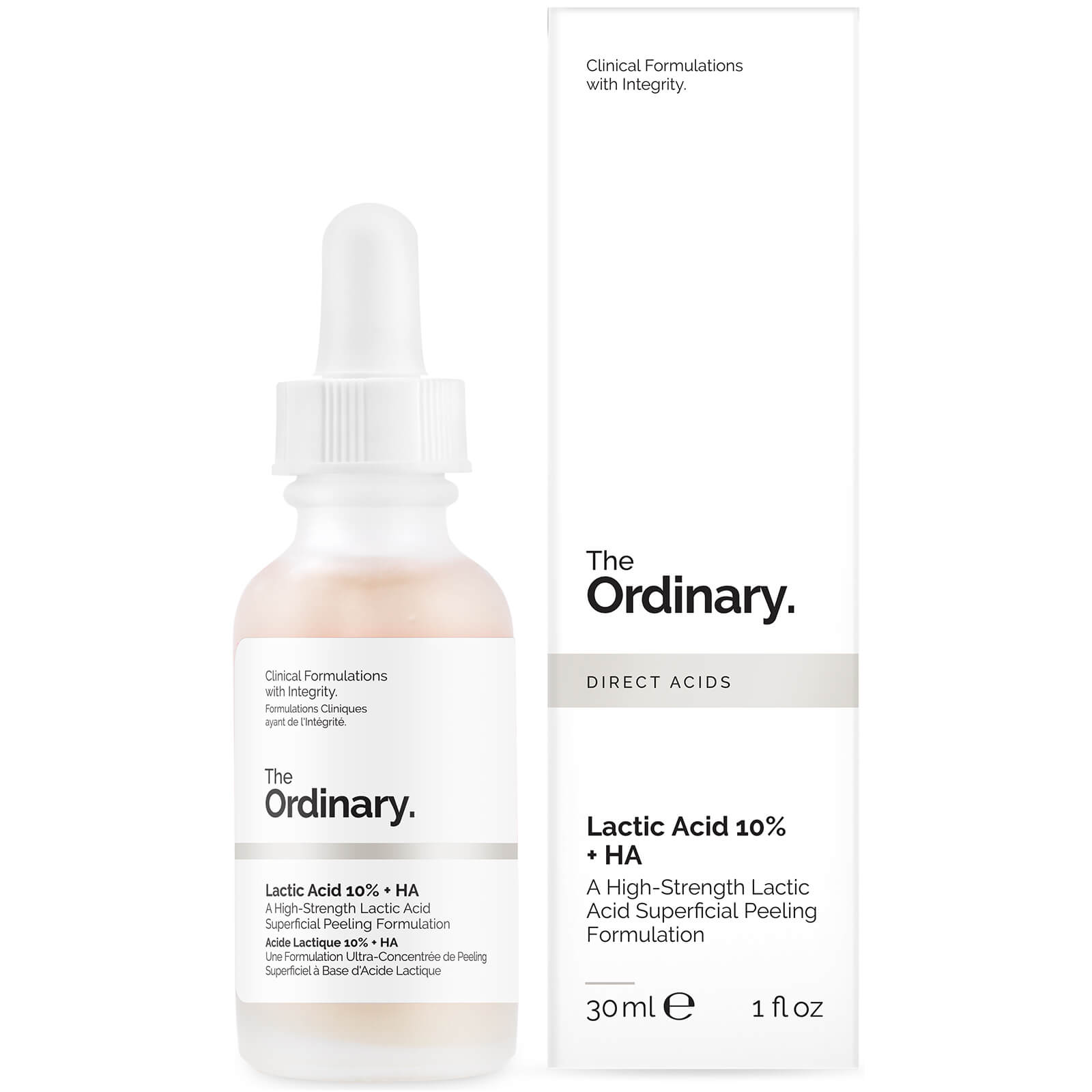 The Ordinary Lactic Acid 10% + HA -- 30ml