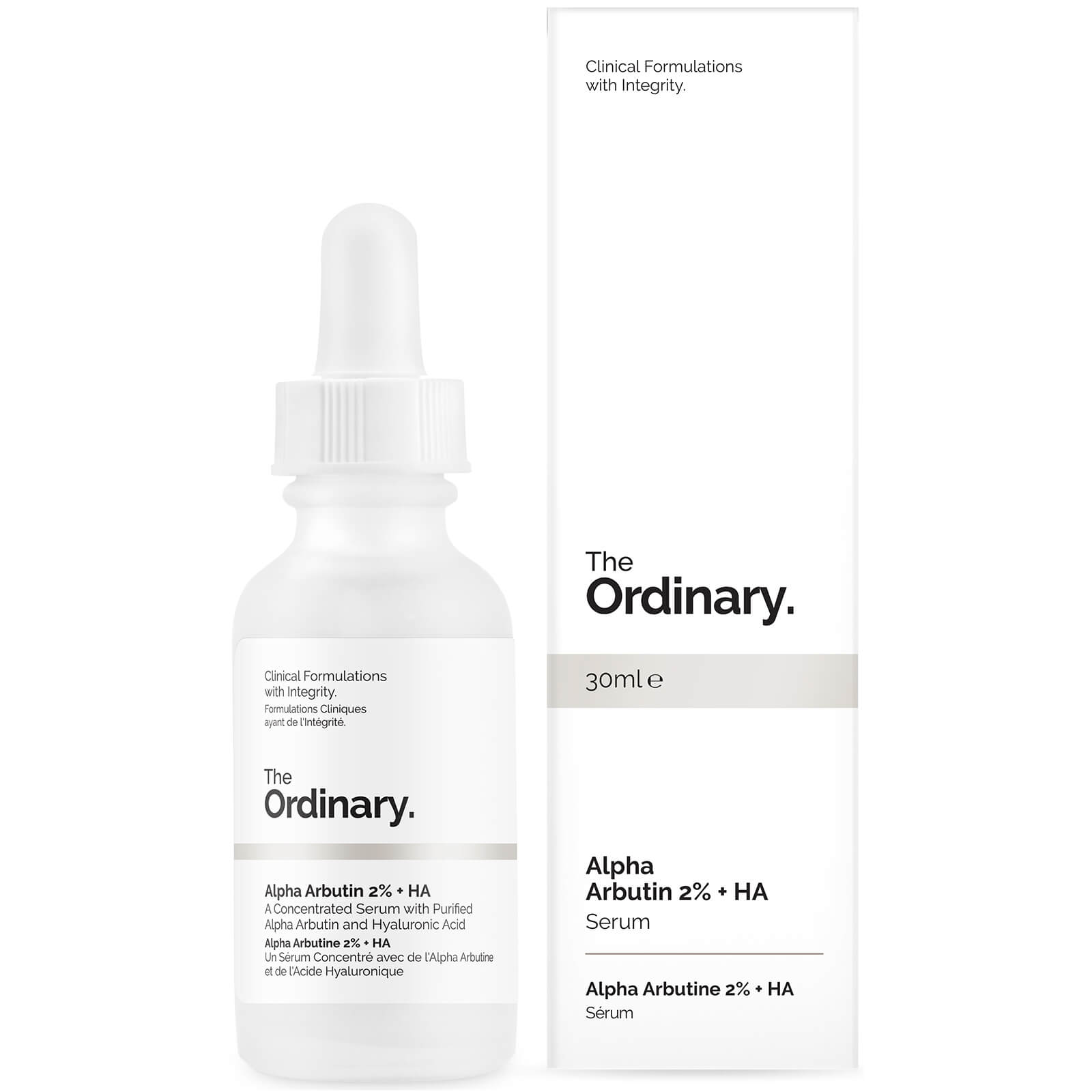 The Ordinary Alpha Arbutin 2% + HA -- 30ml