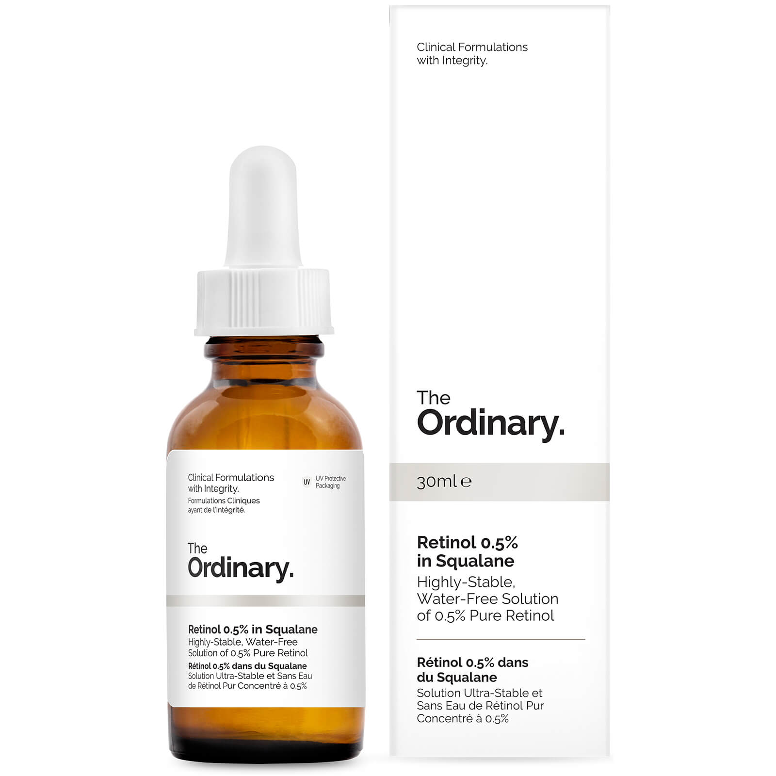 The Ordinary Retinol Serum 0.5% in Squalane -- 30ml