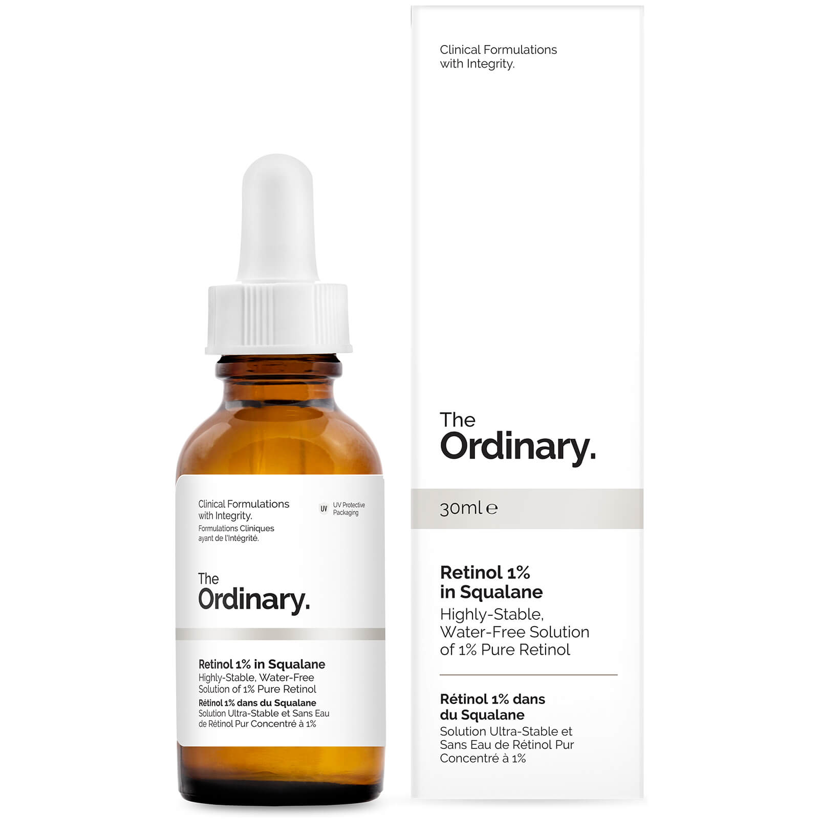 The Ordinary Retinol Serum 1% in Squalane -- 30ml