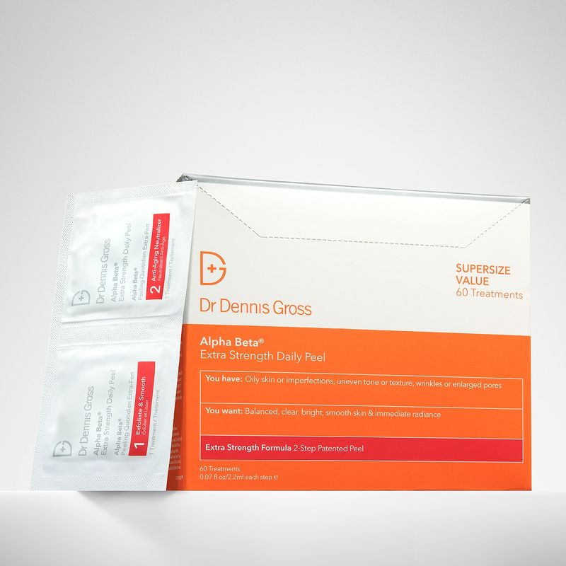 Dr Dennis Gross Alpha Beta® Extra Strength Daily Peel - 60 Application Packettes Bộ Peel Da 60 Ngày