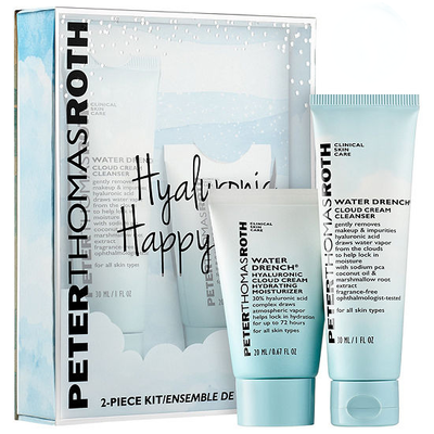 Peter Thomas Roth Hyaluronic Happy Hour Set Bộ 2 Sản Phẩm Dưỡng Da Chống Lão Hóa