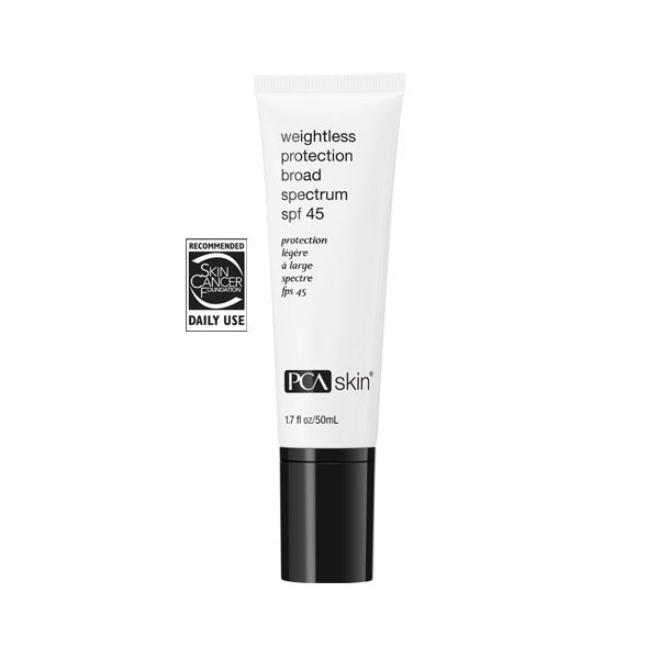 Kem Chống Nắng Mỏng Nhẹ Cho Da Dầu, Mụn PCA Skin Weightless Protection Broad Spectrum SPF 45