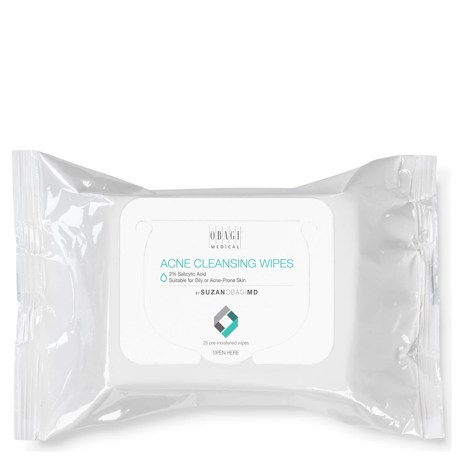 Khăn ướt giúp trị mụn OBAGI SUZANOBAGIMD Acne Cleansing Wipes