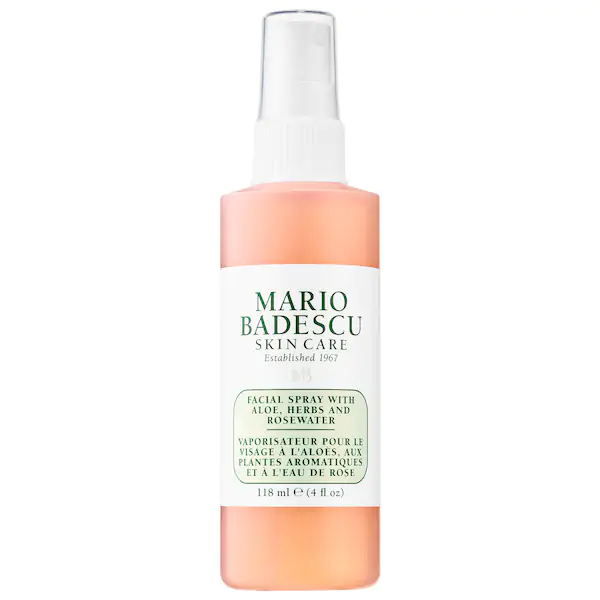Mario Badescu Facial Spray -- Xịt Khoáng Cấp Ẩm, Lành Tính loại 118ml (hồng)