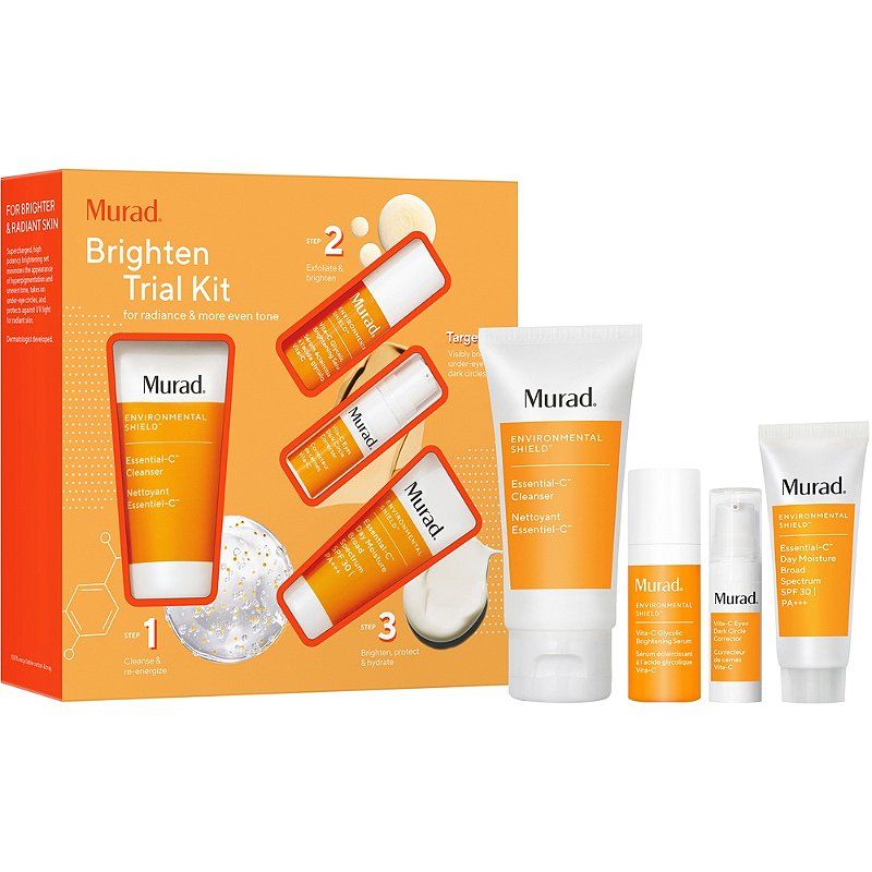 Bộ Sản Phẩm Làm Sáng Da, Giảm Thâm Murad Brighten Trial Kit