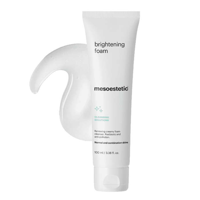 Sữa Rửa Mặt Sạch Sâu Trắng Sáng Da Mesoestetic Brightening Foam Cleansing Solution 100 ml