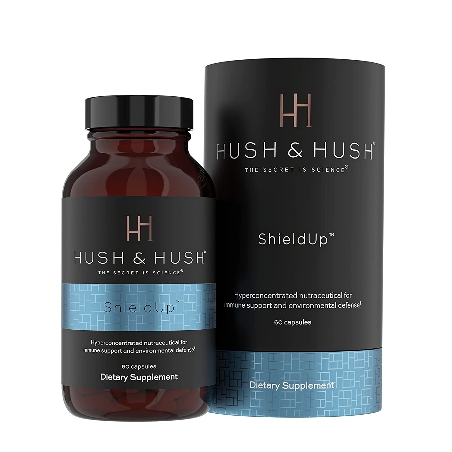 Viên Uống Tăng Cường Miễn Dịch Bảo Vệ Sức Khoẻ Hush & Hush ShieldUp 60 viên