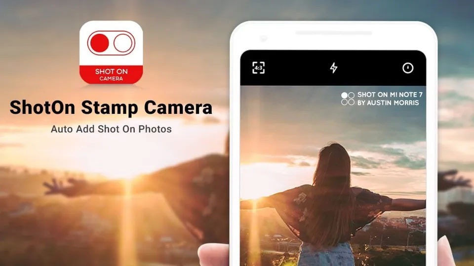 Chụp ảnh có ngày giờ bằng app Shot On Stamp