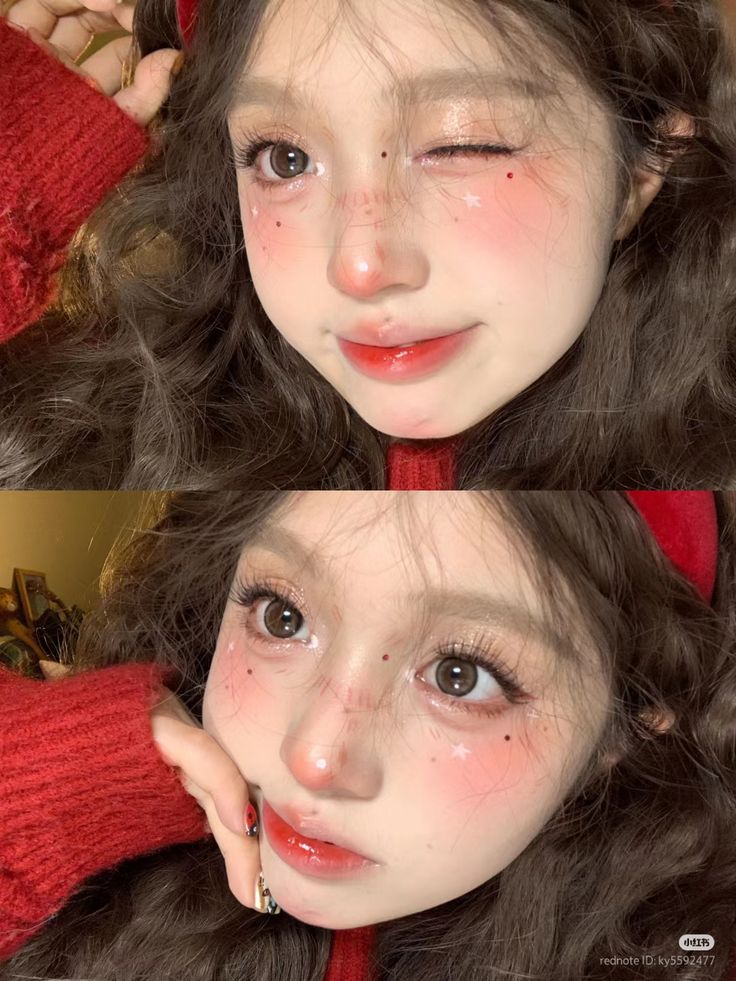 Makeup giáng sinh ngọt ngào