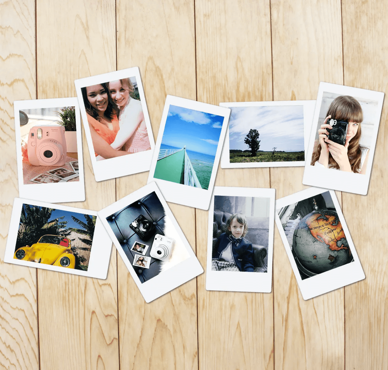 Ảnh Polaroid là loại ảnh được in ra ngay sau khi chụp
