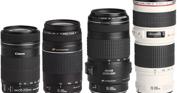 Các loại ống lens canon thông dụng bạn nên biết