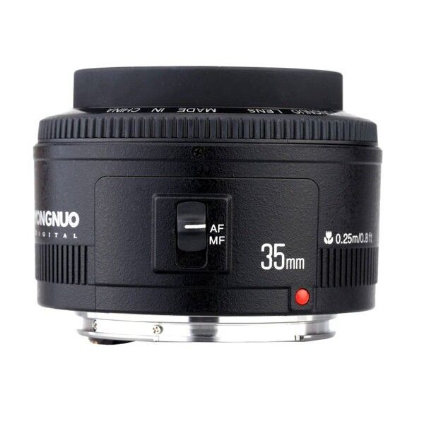 Ống kính Yongnuo YN35mm F2.0 cho Canon kèm lens hood ES-62