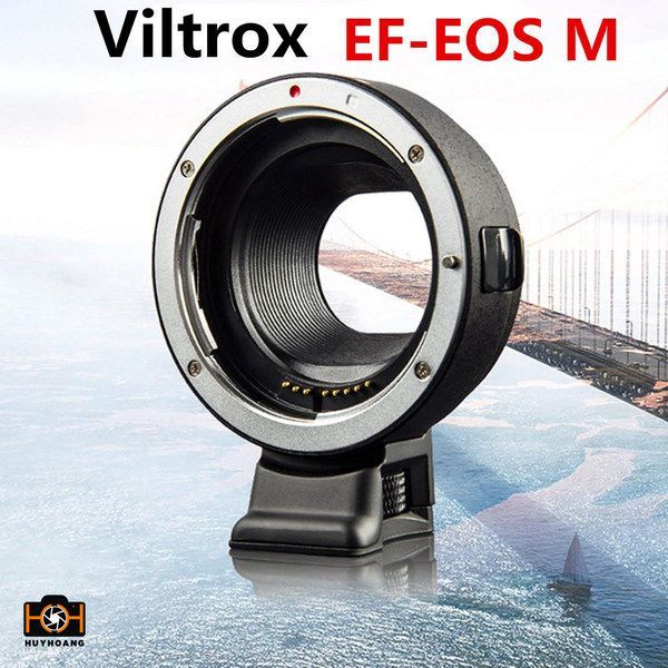 So sánh ngàm chuyển Vitrox EF - EOS M cho Canon EOS M và ngàm Canon chính hãng