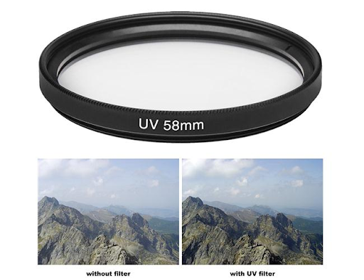 Filter UV- một trong các loại kính lọc filter cho máy ảnh