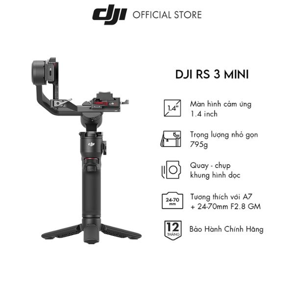 Tay cầm chống rung Gimbal DJI RS 3 Mini