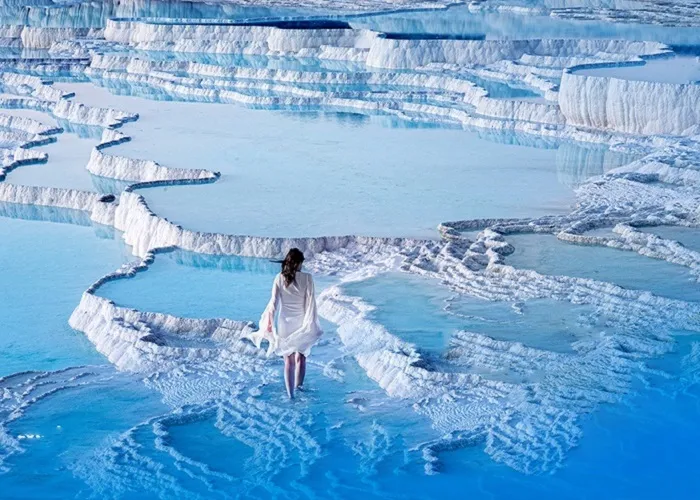 Pamukkale” lâu đài bông” của thổ nhĩ Kỳ