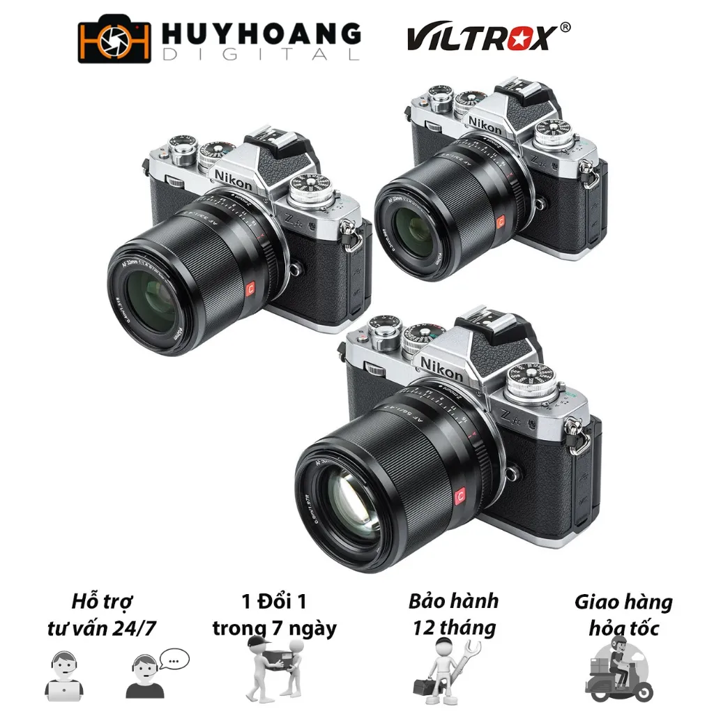 Thiết kế máy ảnh nikon cao cấp, tinh tế