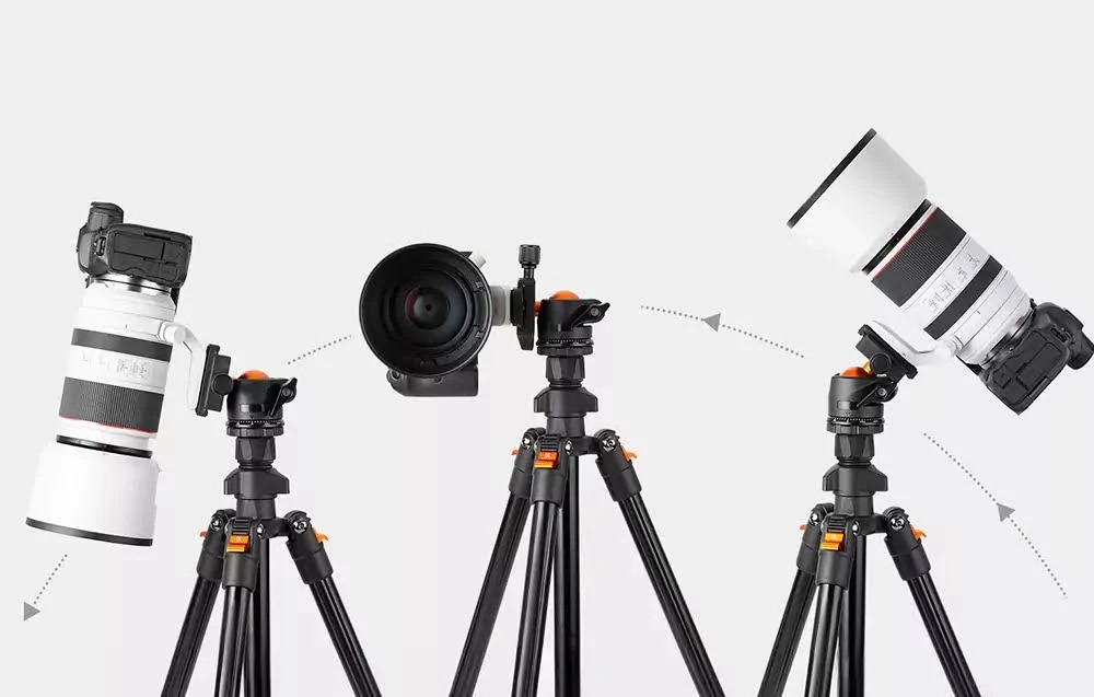 K&F Concept 64″ Aluminum Tripod