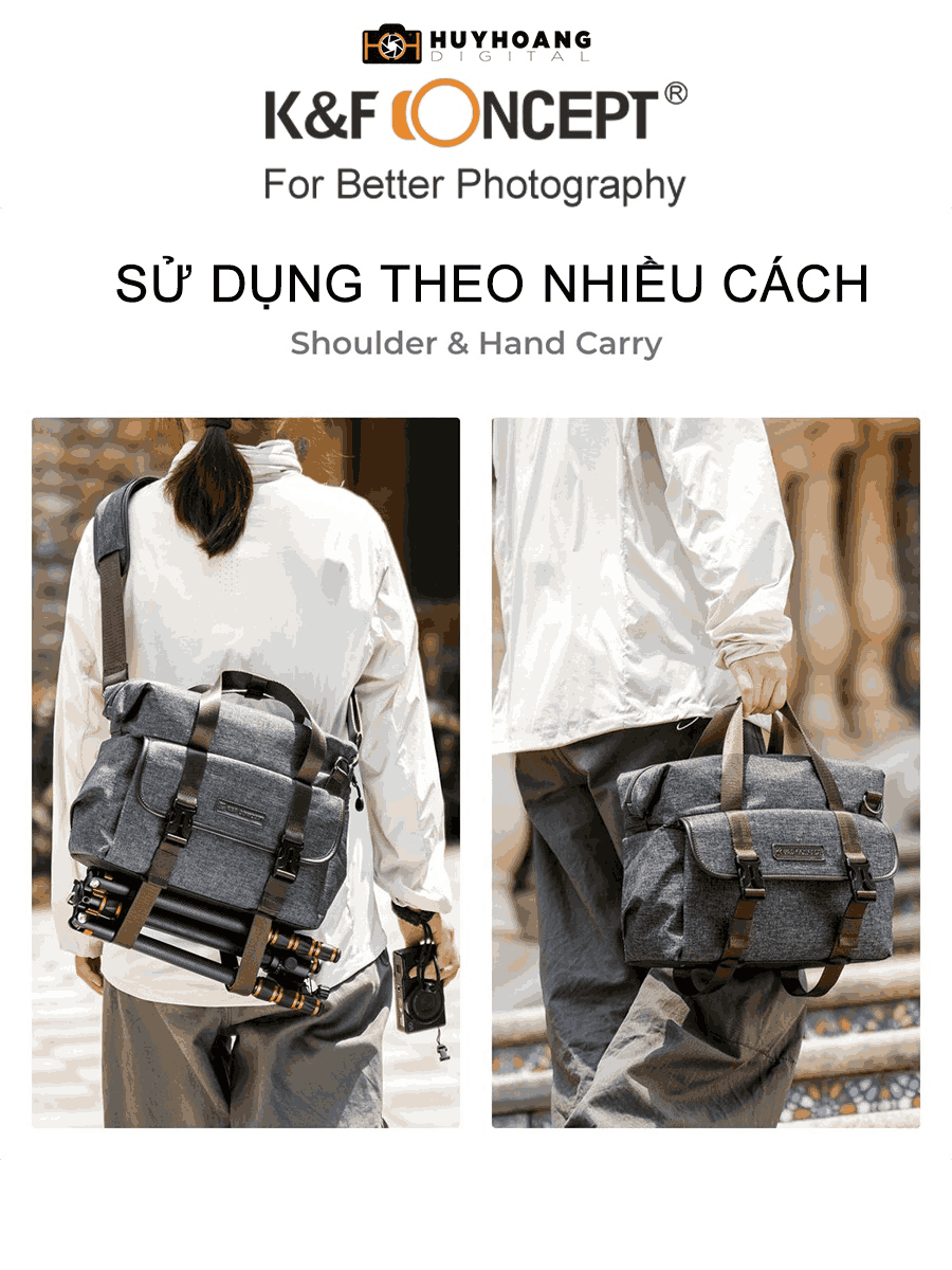 Túi máy ảnh K&F CONCEPT Sling Urban KF13.186