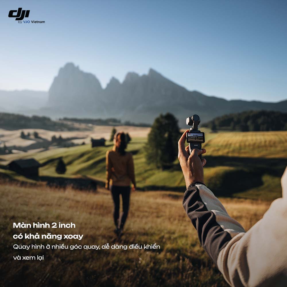DJI Osmo Pocket 3 Combo giúp bạn có những thước phim, bức hình đẹp