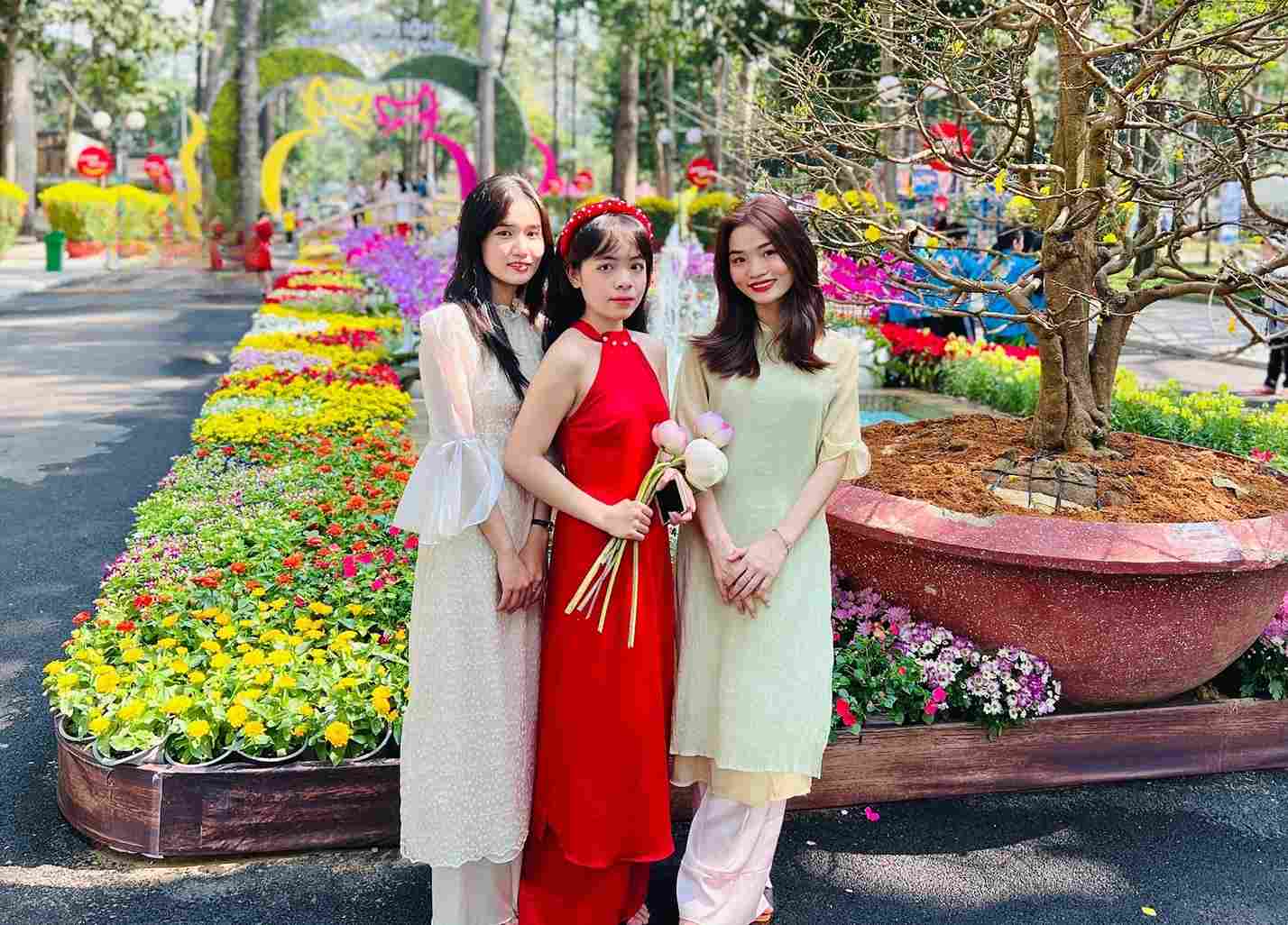 Hội hoa xuân công viên Tao Đàn
