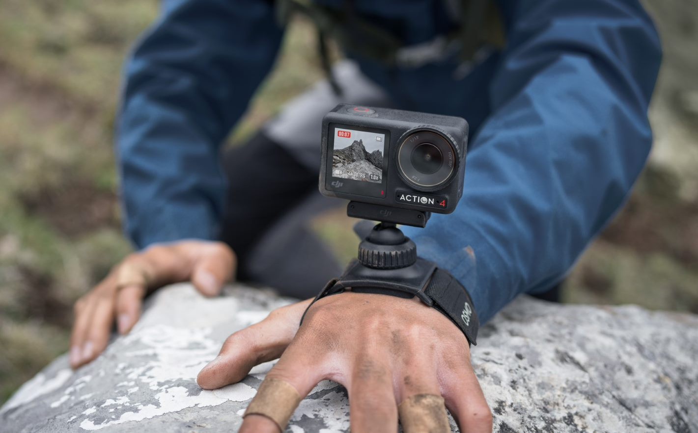 Action camera DJI dùng cho quay hành trình, thể thao