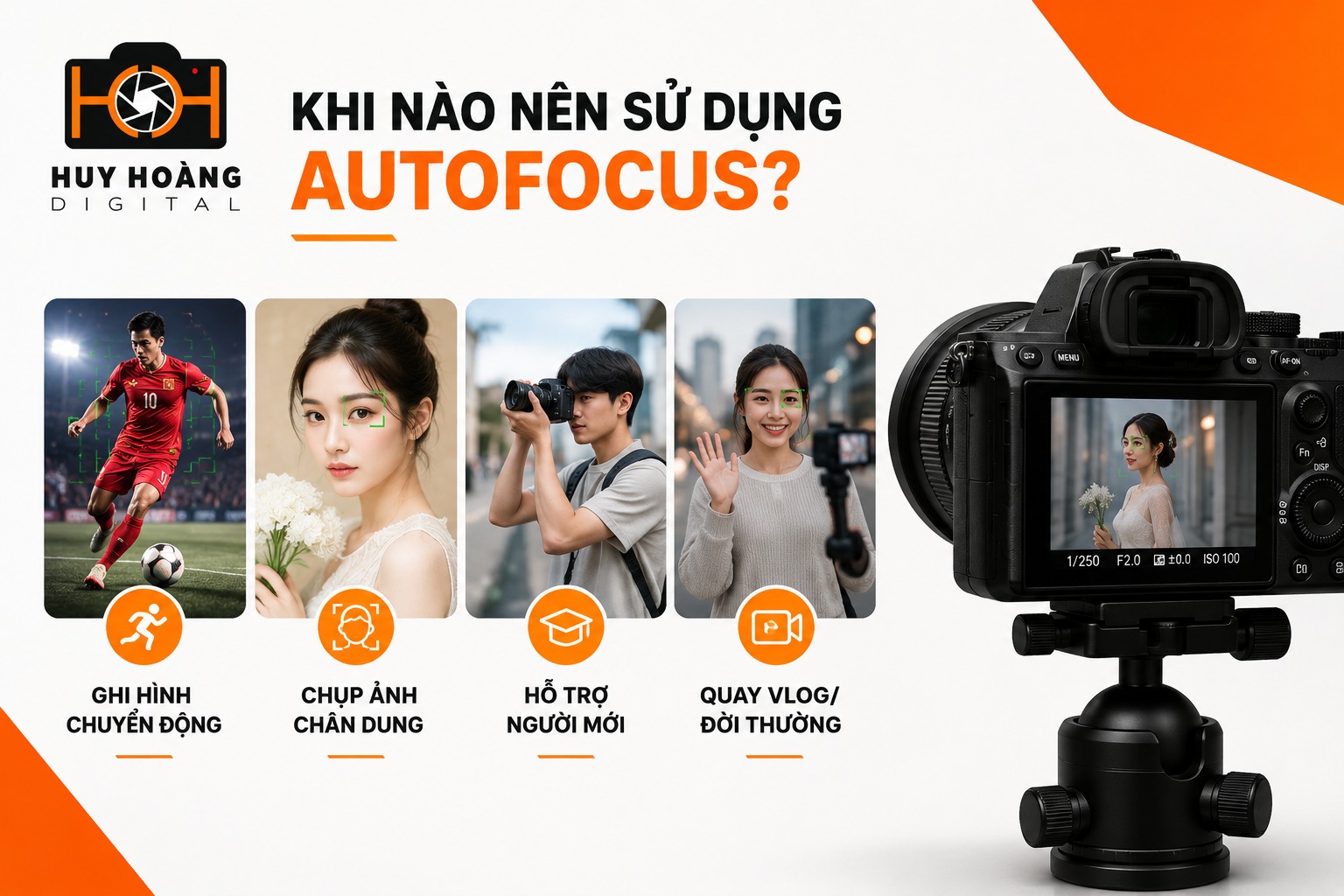 Khi nào nên sử dụng Autofocus trong chụp ảnh?