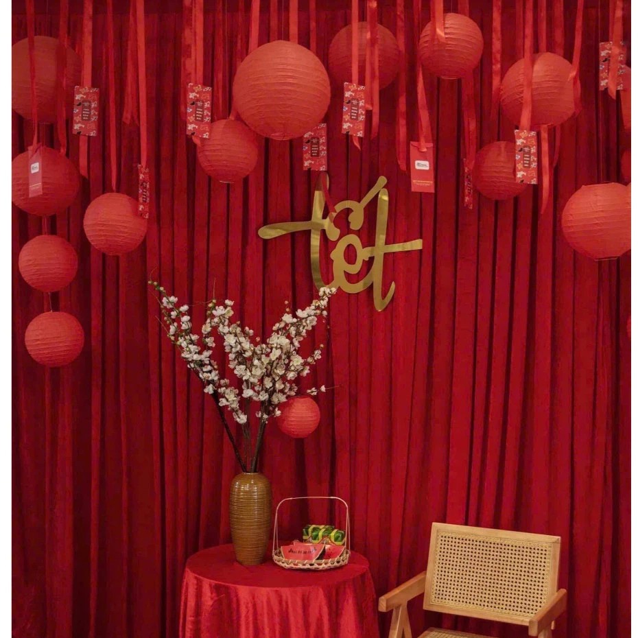 Backdrop và phông nền chụp ảnh Tết