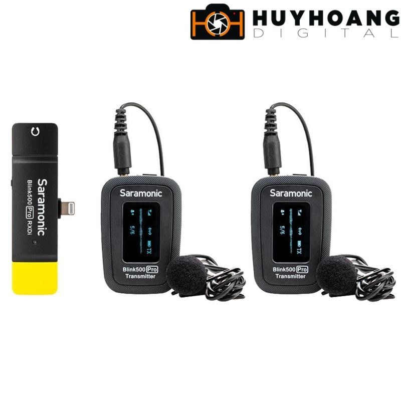 Microphone Saramonic Blink 500 Pro B4 cổng Lighting
