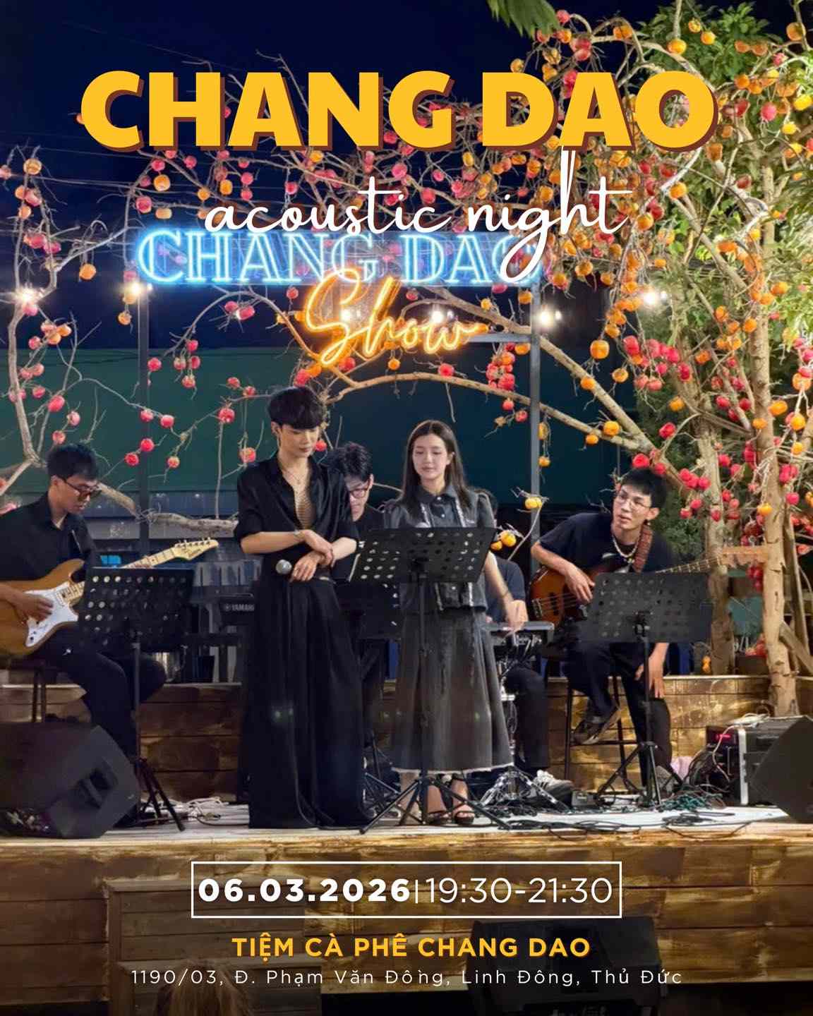 Chương trình Acoustic nhẹ nhàng