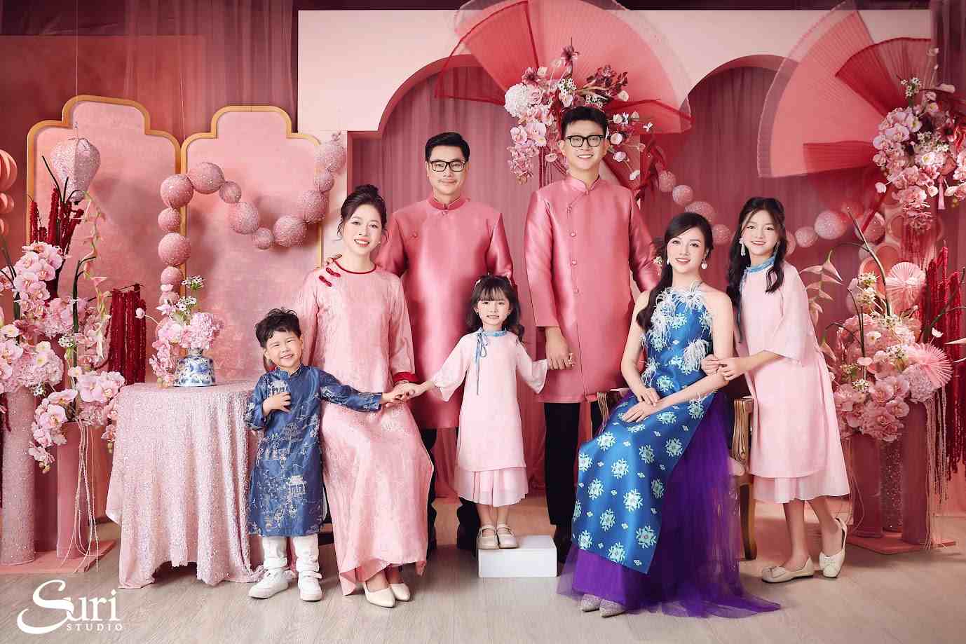 Hãy chọn một tông độc đáo cùng gia đình tại suri nhé