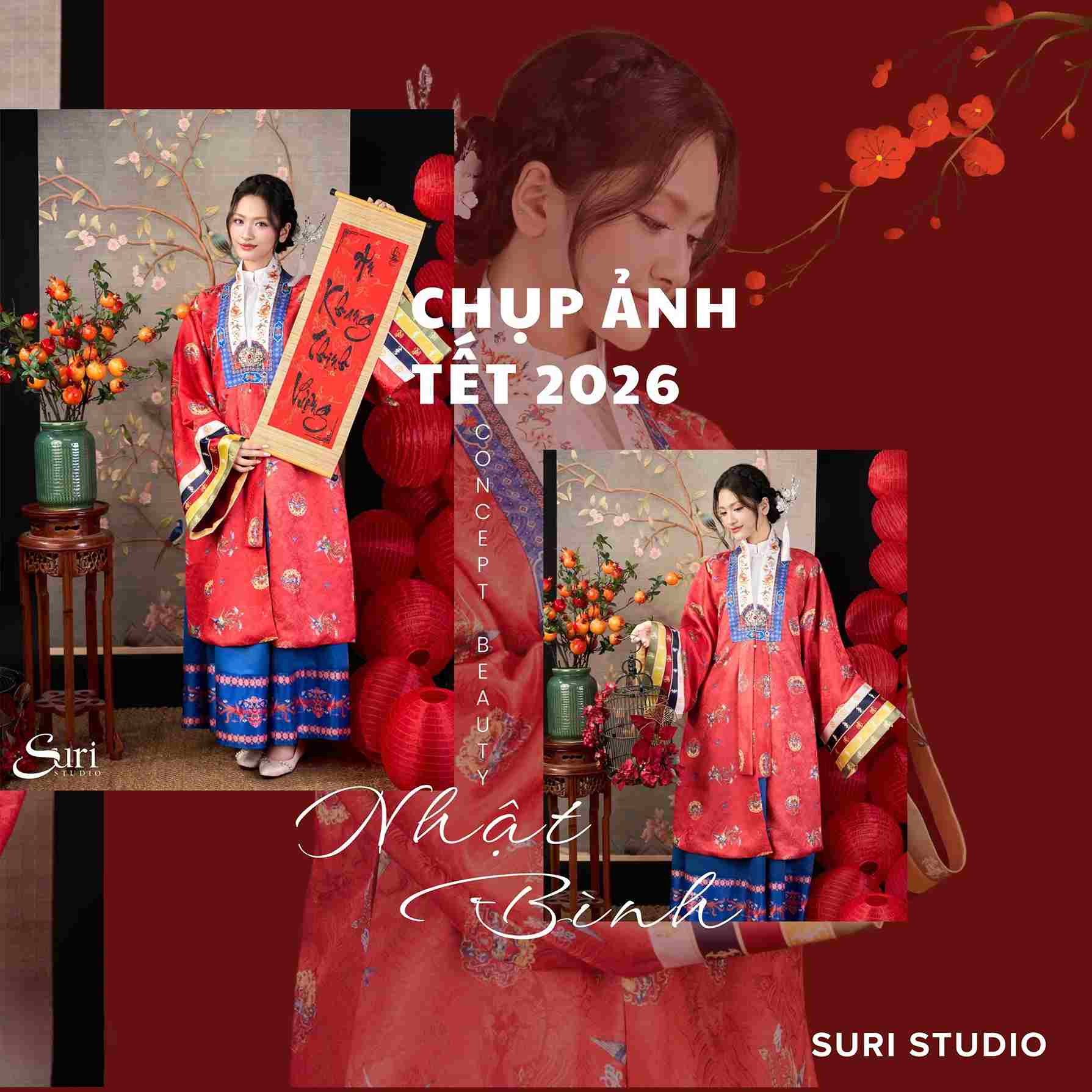 Nếu bạn muốn chụp concept Tết hay với bạn bè thì vẫn hoàn toàn yên tâm về chất lượng tại đây