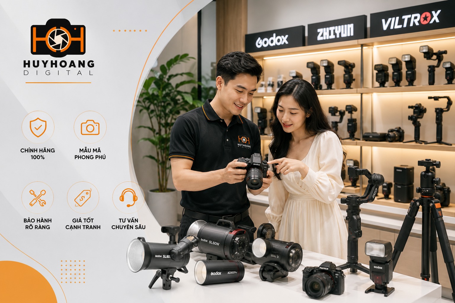 Địa chỉ mua các thiết bị chụp ảnh cưới Trung Quốc chính hãng
