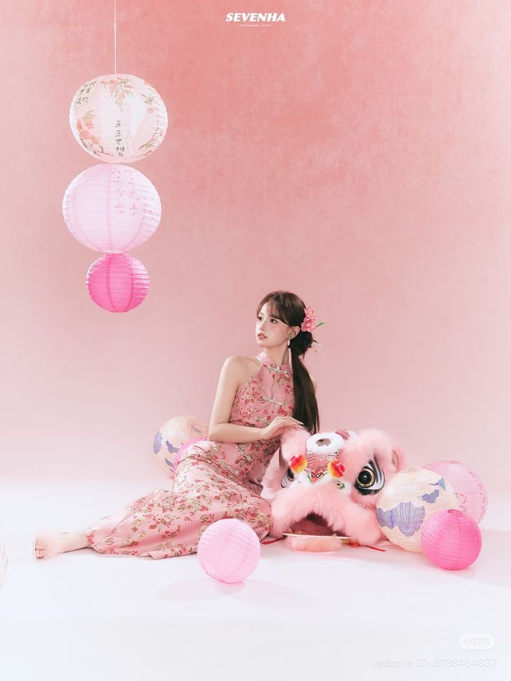 Bộ ảnh trung thu với đầu lân