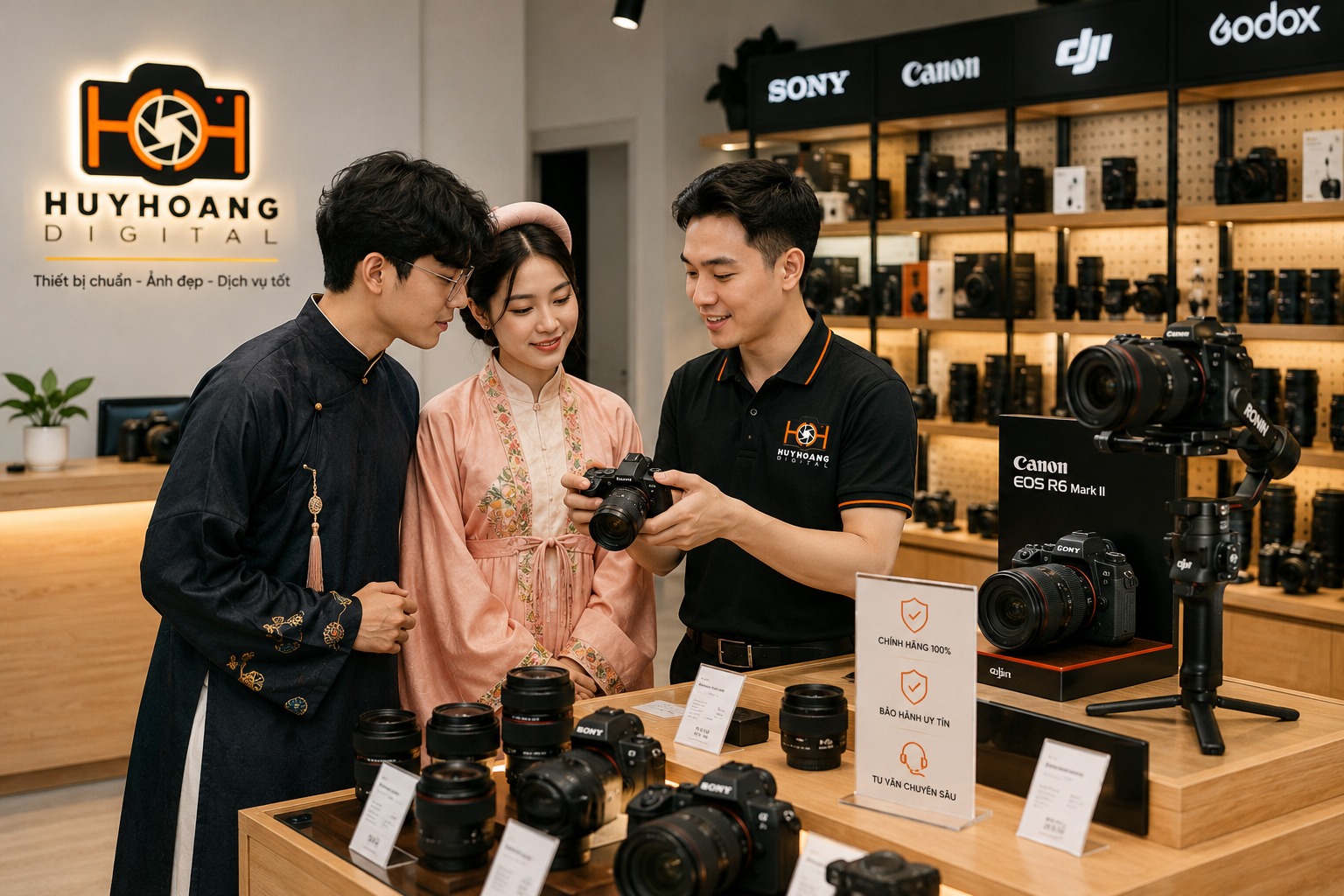 Mua các thiết bị chụp kỷ yếu cổ phục ở đâu uy tín?