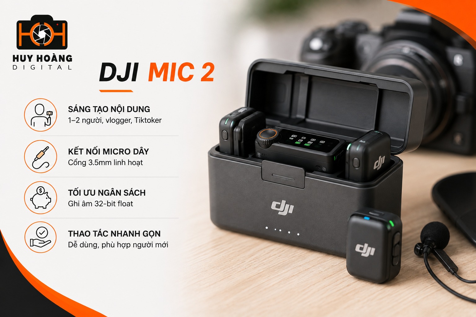 Trường hợp nên mua DJI Mic 2