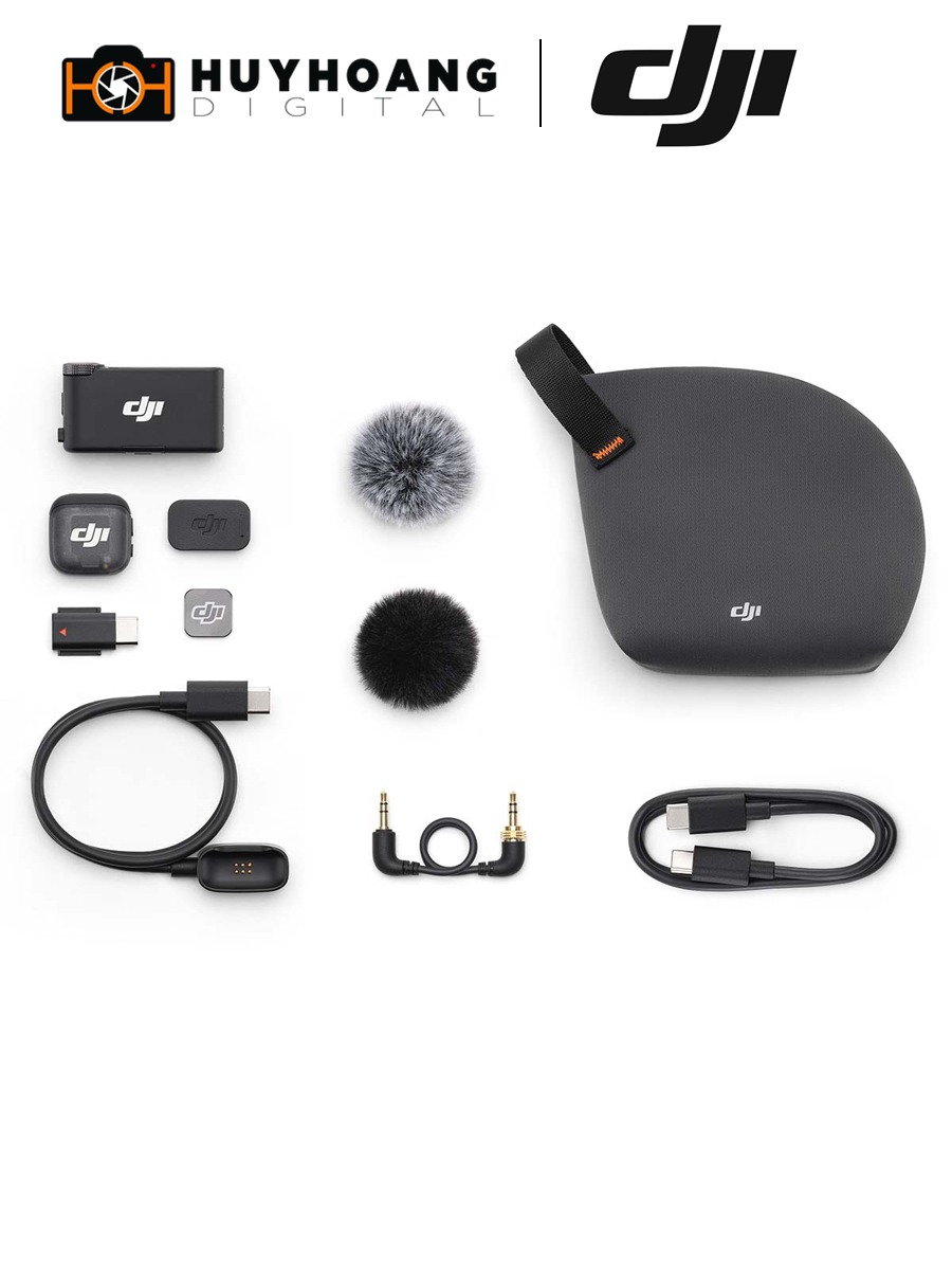 Microphone Thu âm DJI MIC 3 ( 1TX - 1RX) | Chính hãng