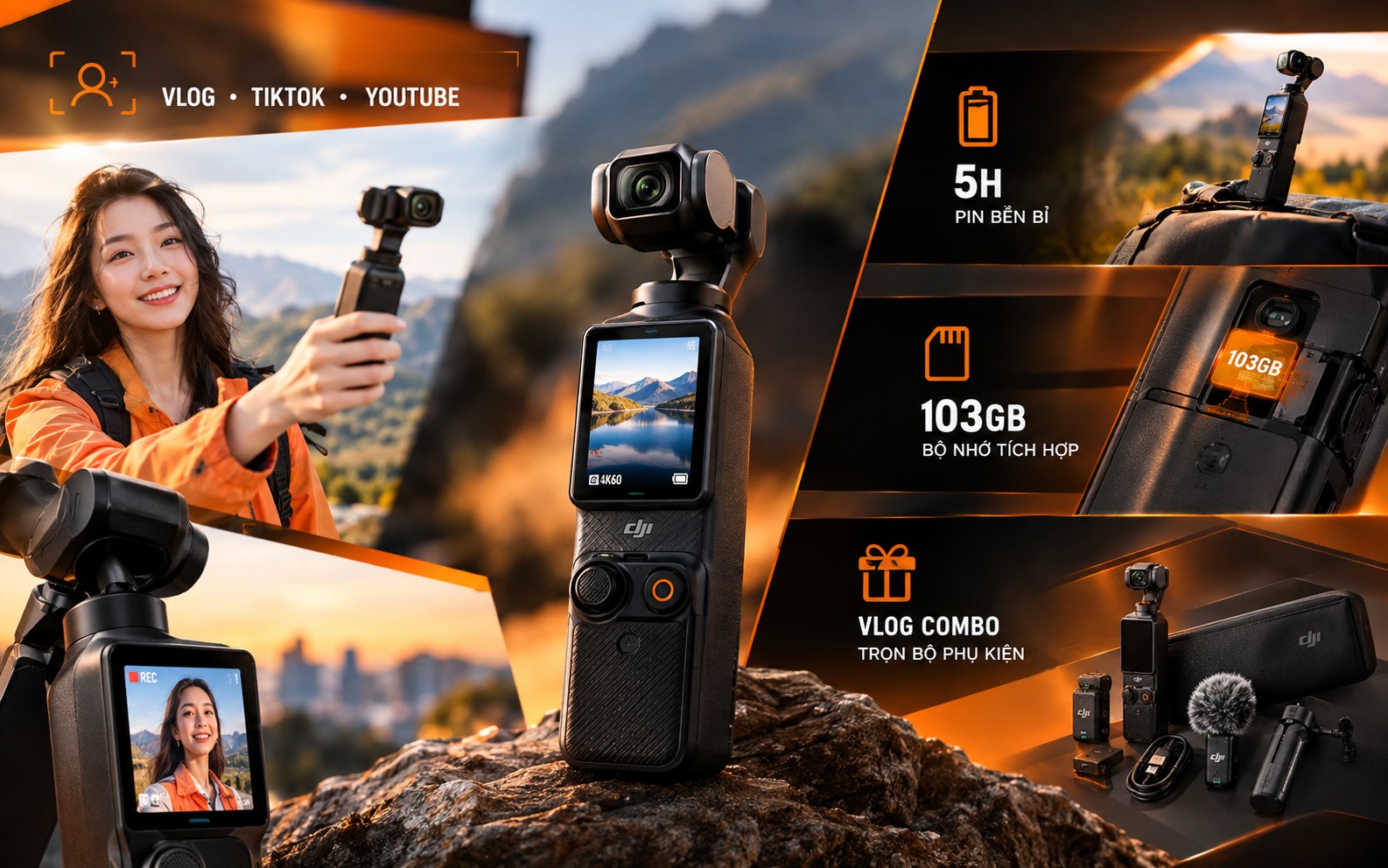 Trường hợp cân nhắc chọn DJI Pocket 4P